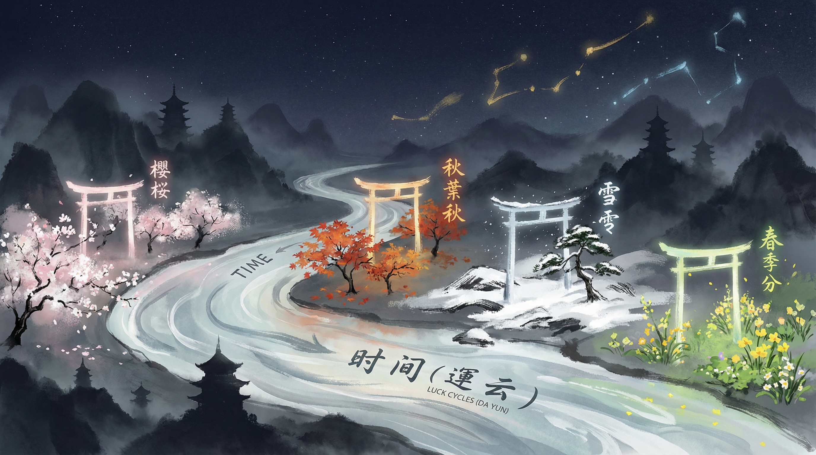 大运流年详解:如何看懂你的人生周期与运势起伏