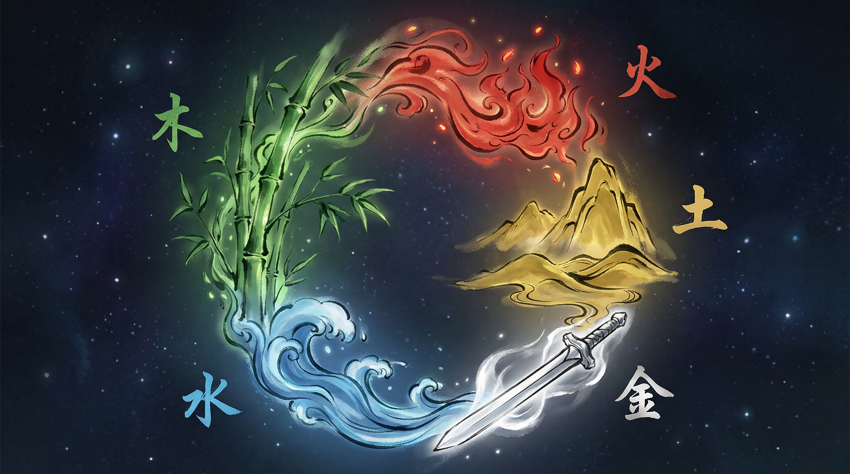 五行相生相克详解:从理论到日常应用